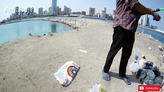 Manama (Манама), Бахрейн. Морская рыбалка у берега.