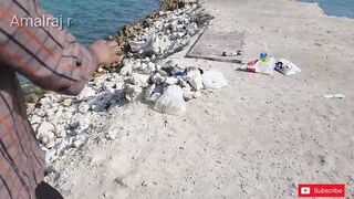 Manama (Манама), Бахрейн. Морская рыбалка у берега.