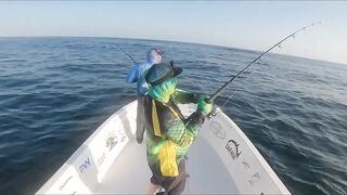 Hallaniyat Islands (архипелаг Халаният). Поппинг и джиг у берега Омана.