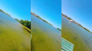 Aluthgama (Алутгама) утренняя рыбалка на реке и спокойный ход