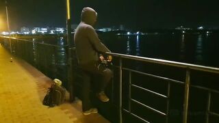 Анапа Витязево пирс жарим ставриду у Артура