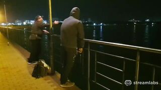 Анапа Витязево пирс жарим ставриду у Артура