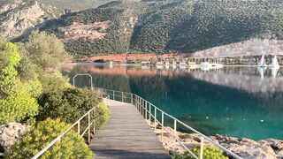 Каш, Турция утренняя рыбалка в чистой воде