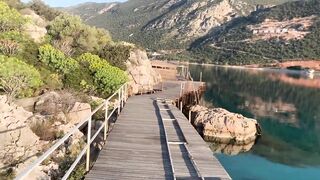 Каш, Турция утренняя рыбалка в чистой воде