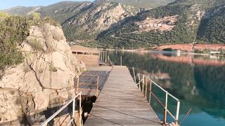 Каш, Турция утренняя рыбалка в чистой воде