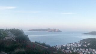 Каш, Турция утренняя рыбалка в чистой воде