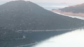 Каш, Турция утренняя рыбалка в чистой воде