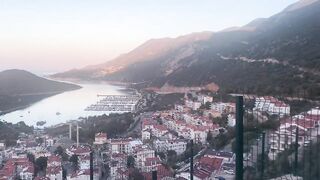 Каш, Турция утренняя рыбалка в чистой воде