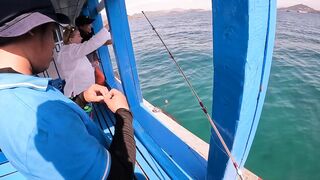 Морская рыбалка во Вьетнаме - змея Белчера, Нячанг 2025