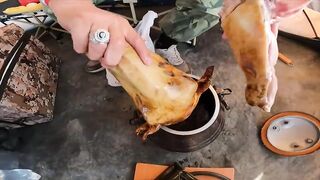 Река Аксу - трофей ищем у бровки, ночёвка на берегу