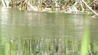 Река Аксу - трофей ищем у бровки, ночёвка на берегу