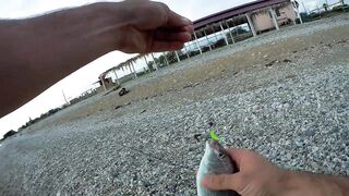 Гудаута, Абхазия рокфишинг в октябре и пляж