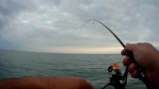 Гудаута, Абхазия рокфишинг в октябре и пляж