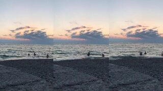 Лдзаа, Абхазия пляж и море 31.07.2023