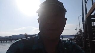 Сухум, Абхазия рыбалка с берега без спешки