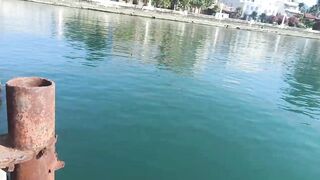 Сухум, Абхазия рыбалка с берега без спешки