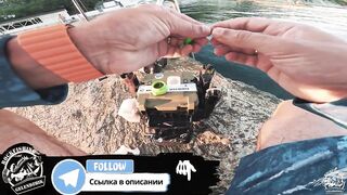 Кабардинка - летняя рыбалка в июле, берег и свал