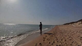 Благовещенская коса - открытие осеннего сезона, море и берег