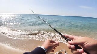 Благовещенская коса - открытие осеннего сезона, море и берег