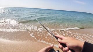 Благовещенская коса - открытие осеннего сезона, море и берег