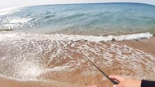 Благовещенская коса - открытие осеннего сезона, море и берег