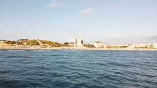 Джемете рыбалка у пирса и прогулка по пляжу