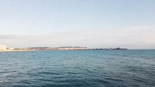 Джемете рыбалка у пирса и прогулка по пляжу