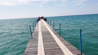 Джемете пирс 2018 рыбалка у берега и вечерние кадры