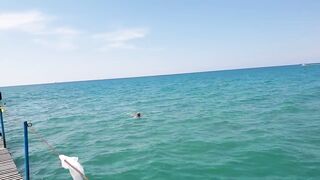 Джемете пирс 2018 рыбалка у берега и вечерние кадры