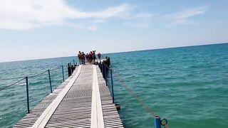 Джемете пирс 2018 рыбалка у берега и вечерние кадры