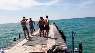 Джемете пирс 2018 рыбалка у берега и вечерние кадры