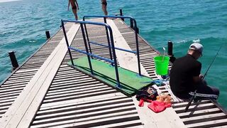 Джемете пирс 2018 рыбалка у берега и вечерние кадры