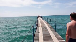 Джемете пирс 2018 рыбалка у берега и вечерние кадры