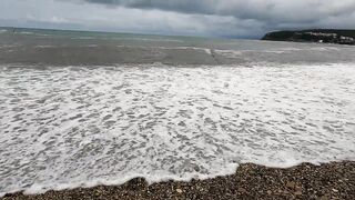 Новомихайловская 8-9.07.2023 микроджиг на море потом шторм