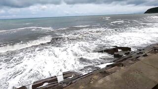 Новомихайловская 8-9.07.2023 микроджиг на море потом шторм