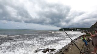 Новомихайловская 8-9.07.2023 микроджиг на море потом шторм