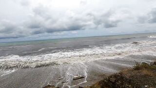 Новомихайловская 8-9.07.2023 микроджиг на море потом шторм