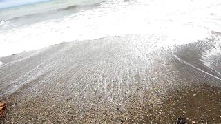 Новомихайловская 8-9.07.2023 микроджиг на море потом шторм