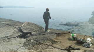 Ольгинка 10.10.2018 погода и рыбалка у кромки