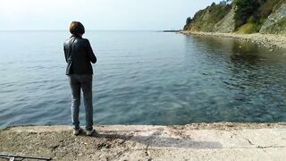 Ольгинка 10.10.2018 погода и рыбалка у кромки