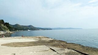 Ольгинка 10.10.2018 погода и рыбалка у кромки