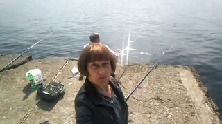 Ольгинка 10.10.2018 погода и рыбалка у кромки