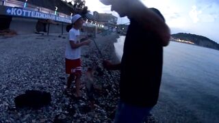 Ольгинка спиннинг и рокфишевый дебют у берега