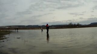 Крым, Бахчисарайское водохранилище фестиваль «Крымский хищник» 2021