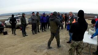 Крым, Бахчисарайское водохранилище фестиваль «Крымский хищник» 2021