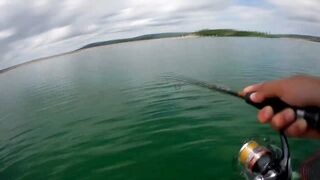 Бахчисарайское водохранилище июньский клёв окуня