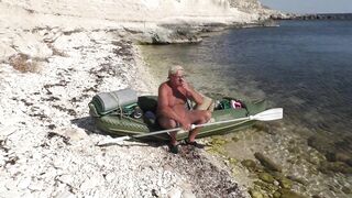 Тарханкут Окуневка на каяке и море в августе 2020