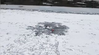 Окуневка пробная рыбалка у берега