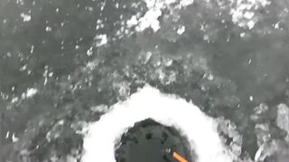 Окуневка пробная рыбалка у берега