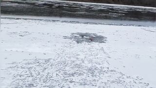 Окуневка пробная рыбалка у берега